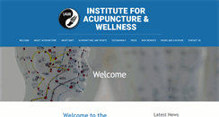 Desktop Screenshot of instituteforacupuncture.com